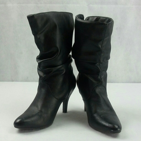 women's short slouch boots